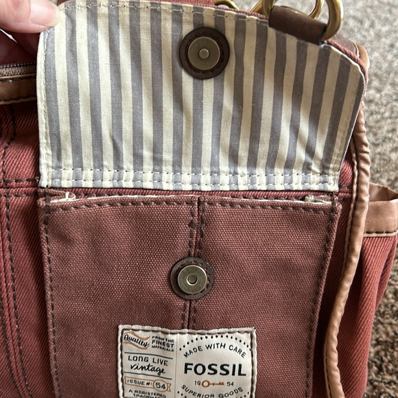 NWT Fossil Morgan Satchel - Picture 5 of 9